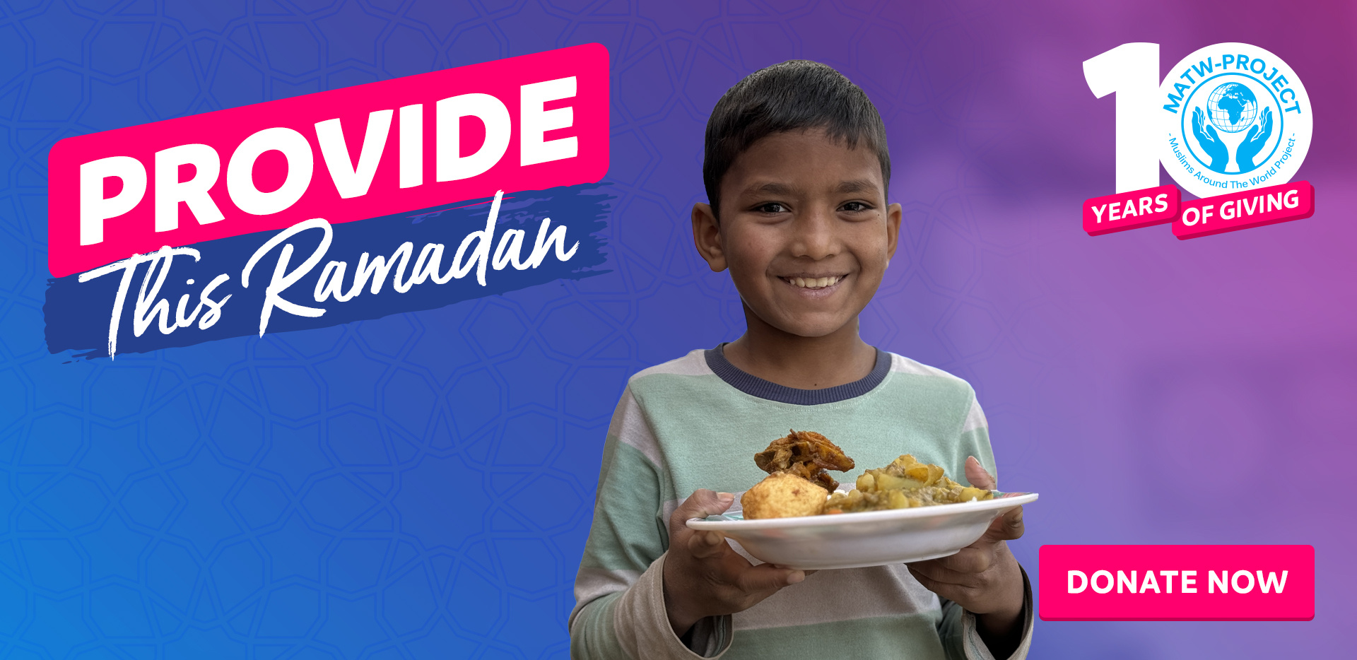 Muslim Charity | Islamic Charity | 100% Donation Policy | MATW Project